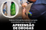 POL&Iacute;CIA CIVIL DE ROND&Ocirc;NIA APREENDE DROGAS EM JI&ndash;PARAN&Aacute;