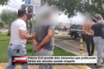 Pol&iacute;cia Civil prende dois elementos que praticavam furtos em ve&iacute;culos usando chapolin &ndash; V&iacute;deo