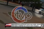 C&acirc;mera registra: Motociclista fica gravemente ferido ap&oacute;s batida violenta entre moto e caminh&atilde;o em contorno da Av. Guapor&eacute; &ndash; V&iacute;deo