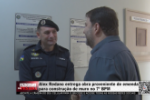 Alex Redano entrega obra proveniente de emenda para constru&ccedil;&atilde;o de muro no 7&ordm; BPM &ndash; V&iacute;deo