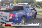Policia Militar prende casal ap&oacute;s roubo de celular na Pra&ccedil;a da Vit&oacute;ria &ndash; LIVE: ESTAMOS NO AR! PROGRAMA BRONCA DA PESADA