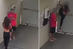Casal escala muro de motel e foge sem pagar a conta do local – Vídeo