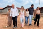 Senador Confúcio Moura acompanha o avanço das obras da nova Escola Paulo Scherrer em Novo Horizonte