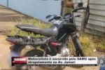 Motociclista &eacute; socorrido pelo SAMU ap&oacute;s atropelamento na Av. Jamari &ndash; V&iacute;deo