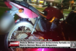 Pol&iacute;cia Militar recupera motocicleta furtada no Bairro Gerson Neco em Ariquemes &ndash; V&iacute;deo