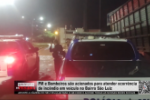 PM e Bombeiros são acionados para atender ocorrência de incêndio em veículo no Bairro São Luiz – Vídeo