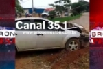 Motorista perde a direção do veículo e acerta poste na Av. Jaru Setor 05 de Ariquemes – LIVE: ESTAMOS NO AR! PROGRAMA BRONCA DA PESADA