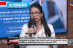 Entrevista com Nilta Braga – Superintendente da SEDUC: Segunda etapa da Matrícula Online da Rede Pública Estadual de Educação – RO – Vídeo