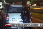Força Tática prende traficante, pistola e mais de 4kg de drogas no Setor 02 de Ariquemes – Vídeo