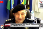 Entrevista com Ten. Cel. Rudinei – Comandante do 7º BPM de Ariquemes – Vídeo