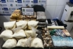 Polícia Militar desmantela  ponto de tráfico e apreende mais de 40 kg de drogas em Cacoal