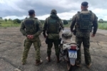 Polícia Militar recupera motoneta furtada durante a 6ª Operação Fronteira Segura