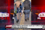 Força Tática apreende casal por tráfico de drogas em Ariquemes – Vídeo