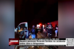 Seis veículos engavetam na BR–364 – Quatro pessoas ficaram feridas no acidente entre Jaru e Ariquemes – Vídeo