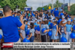 Caminhada em prol da conscientização do autismo é realizada pela Escola Municipal Jardim Jorge Teixeira – Vídeo
