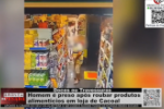 Doces ou Travessuras – Homem é preso após roubar produtos alimentícios em loja de Cacoal – Vídeo