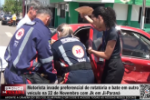 Motorista invade preferencial de rotatória e bate em outro veículo na 22 de Novembro com Jk em Ji–Paraná – Vídeo