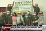 Senar e Sindicato Rural contaram com apoio da APA para realização do curso – Vídeo
