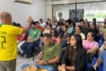 Coronel Chrisóstomo participa de reunião com moradores de Monte Negro