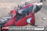 Homem é socorrido após colidir em lateral de caminhonete em contorno da Av. Machadinho no Setor 06 – Vídeo