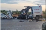 Acidente entre ambulância e carreta deixa quatro mortos na BR–364 – VÍDEO
