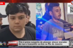 Trio é presos suspeitos de planejar atacar morador de rua e transmitir on–line no Rio de Janeiro – Vídeo