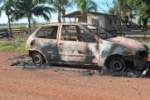 Mulher é esfaqu3ada e tem carro incendiado pelo próprio irmão em Rondônia