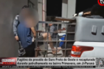 Fugitivo do presídio de Ouro Preto do Oeste é recapturado durante patrulhamento no bairro Primaveara em Ji–Paraná – Vídeo