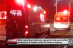 Mulher é socorrida em estado grave e garupa fica ferida após moto bater em rotatória na Av Candeias com Av. Machadinho em Ariquemes – Vídeo
