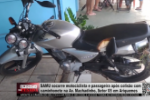 SAMU socorre motociclista e passageira após colisão com caminhonete na Av. Machadinho, Setor 05 em Ariquemes – Vídeo