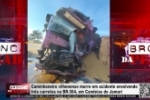 Caminhoneiro vilhenense morre em acidente envolvendo três carretas na BR–364, em Candeias do Jamari – LIVE: ESTAMOS NO AR! PROGRAMA BRONCA DA PESADA