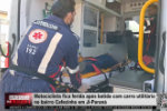 Motociclista fica ferida após batida com carro utilitário no bairro Cafezinho em Ji–Paraná – Vídeo