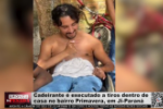 Cadeirante é executado a tiros dentro de casa no bairro Primavera, em Ji Paraná – Vídeo