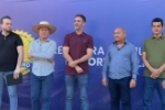 Deputado Coronel Chrisóstomo acompanha assinatura da ordem de serviço das obras de pavimentação em Vista Alegre do Abunã