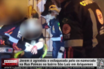 Jovem é agredida e esfaqueada pelo ex–namorado na Rua Palmas no Bairro São Luiz em Ariquemes – Vídeo