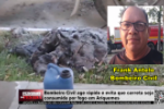 Bombeiro Civil age rápido e evita que carreta seja consumida por fogo em Ariquemes – Vídeo