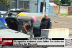 PRESO EM FLAGRANTE – Suspeito estava com bike furtada no centro de Cacoal – Vídeo