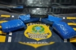 PRF apreende droga em ônibus de viagem interestadual