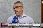 Prefeitura de Ariquemes realiza Audiência Pública do 1º Quadrimestre 2025 – Vídeo