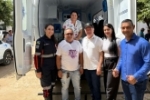 Deputado Pedro Fernandes entrega nova ambulância para reforçar a saúde em Alto Paraíso