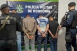 Bando armado é preso após invadir residência e fazer família refém na zona leste de Porto Velho