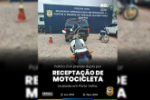 Polícia Civil de Rondônia prende dupla por receptação de motocicleta roubada em Porto Velho