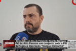 Entrevista Del. de Polícia Dr. Ricardo Rodrigues – PC de Alto Paraíso em conjunto com a PM deflagra a OPERAÇÃO SANGUE ESTRANHO – Vídeo
