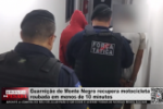 Guarnição de Monte Negro recupera motocicleta roubada em menos de 10 minutos – Vídeo