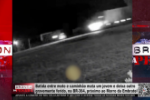 Batida entre moto e caminhão mata um jovem e deixa outro gravemente ferido, na BR–364, próximo ao Morro da Embratel – Vídeo
