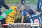 Rapaz sofre fratura exposta após colidir com veículo no Jardim Jorge Teixeira em Ariquemes – LIVE: ESTAMOS NO AR! PROGRAMA BRONCA DA PESADA