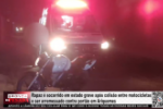 Rapaz é socorrido em estado grave após colisão entre motocicletas e ser arremessado em portão em Ariquemes – LIVE: ESTAMOS NO AR! PROGRAMA BRONCA DA PESADA