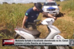 Motoneta furtada é localizada abandonada na Av. Canaã próxima a Linha Gaúcha em Ariquemes – Vídeo