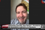 Entrevista com o presidente da Assembleia Legislativa de Rondônia, Alex Redano (12–06) – Vídeo