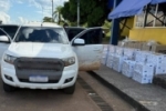 PRF em Rondônia apreende cerca de 20.000 maços de cigarros